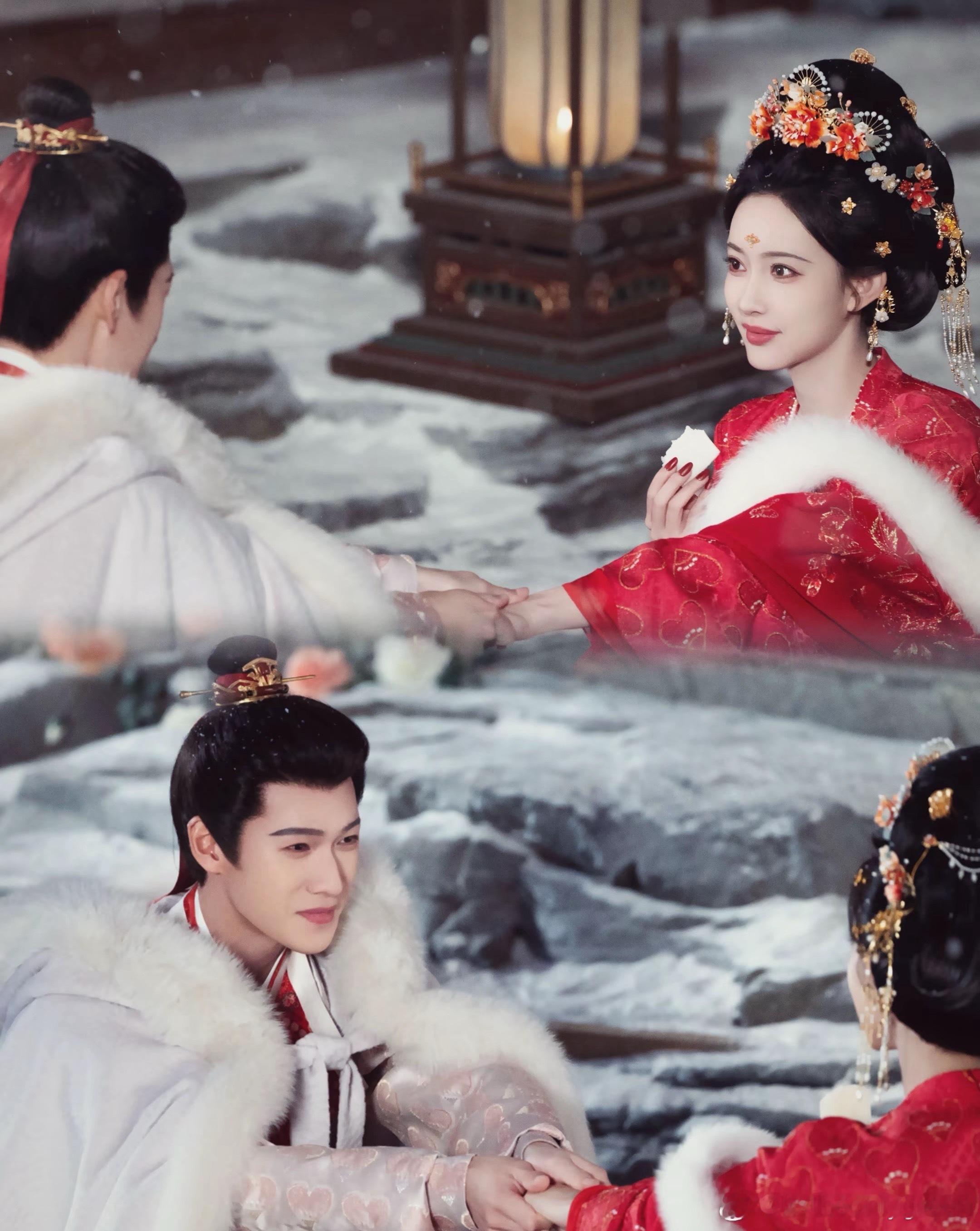 孟子义李昀锐情人节九宫格昀孟请降临手心 