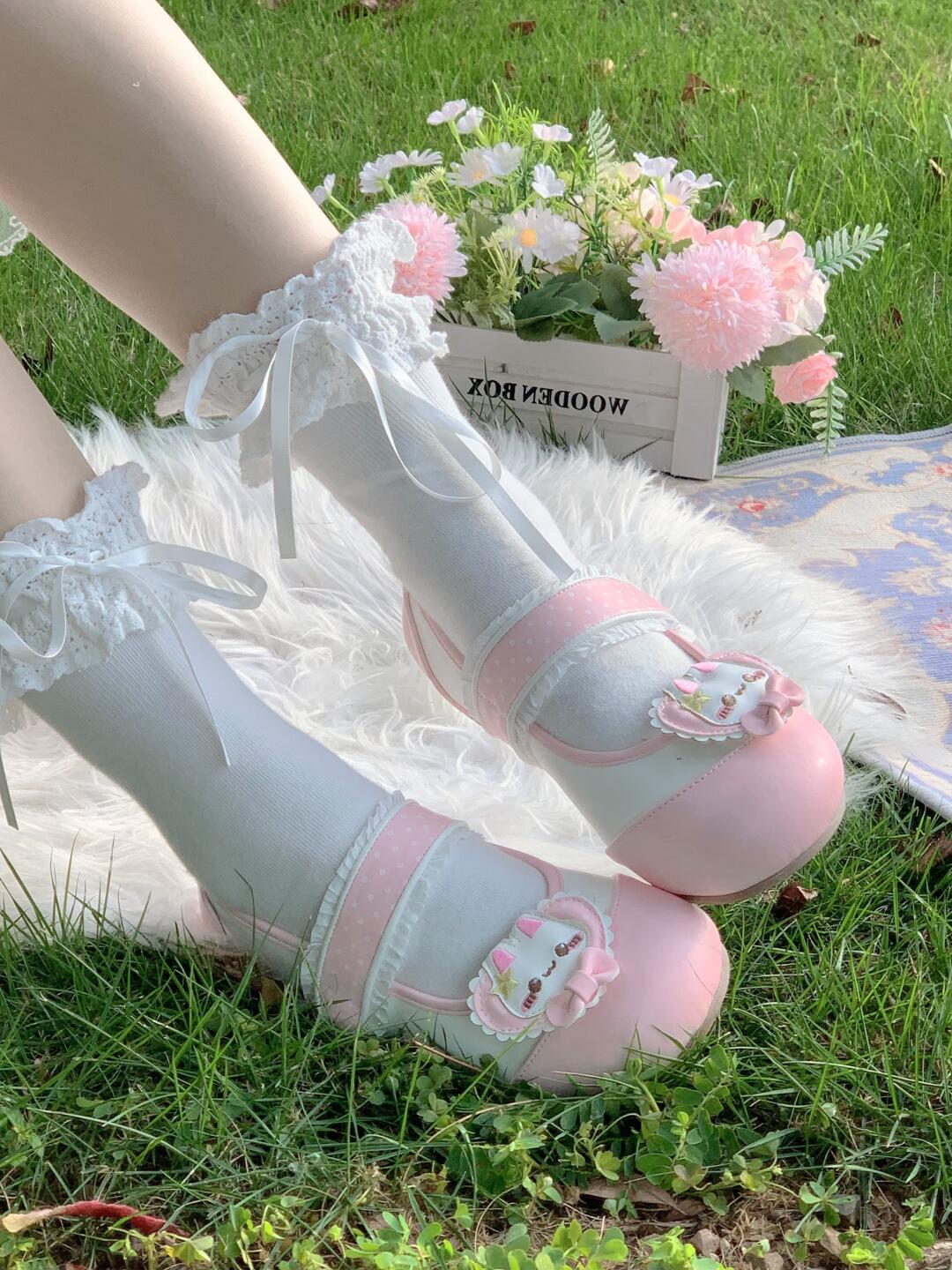拜托 女孩子真的拒绝不了这双lo鞋🎀