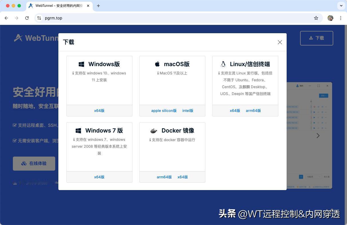 千呼万唤始出来！WebTunnel Docker 版发布啦！[撒花][白眼][撒