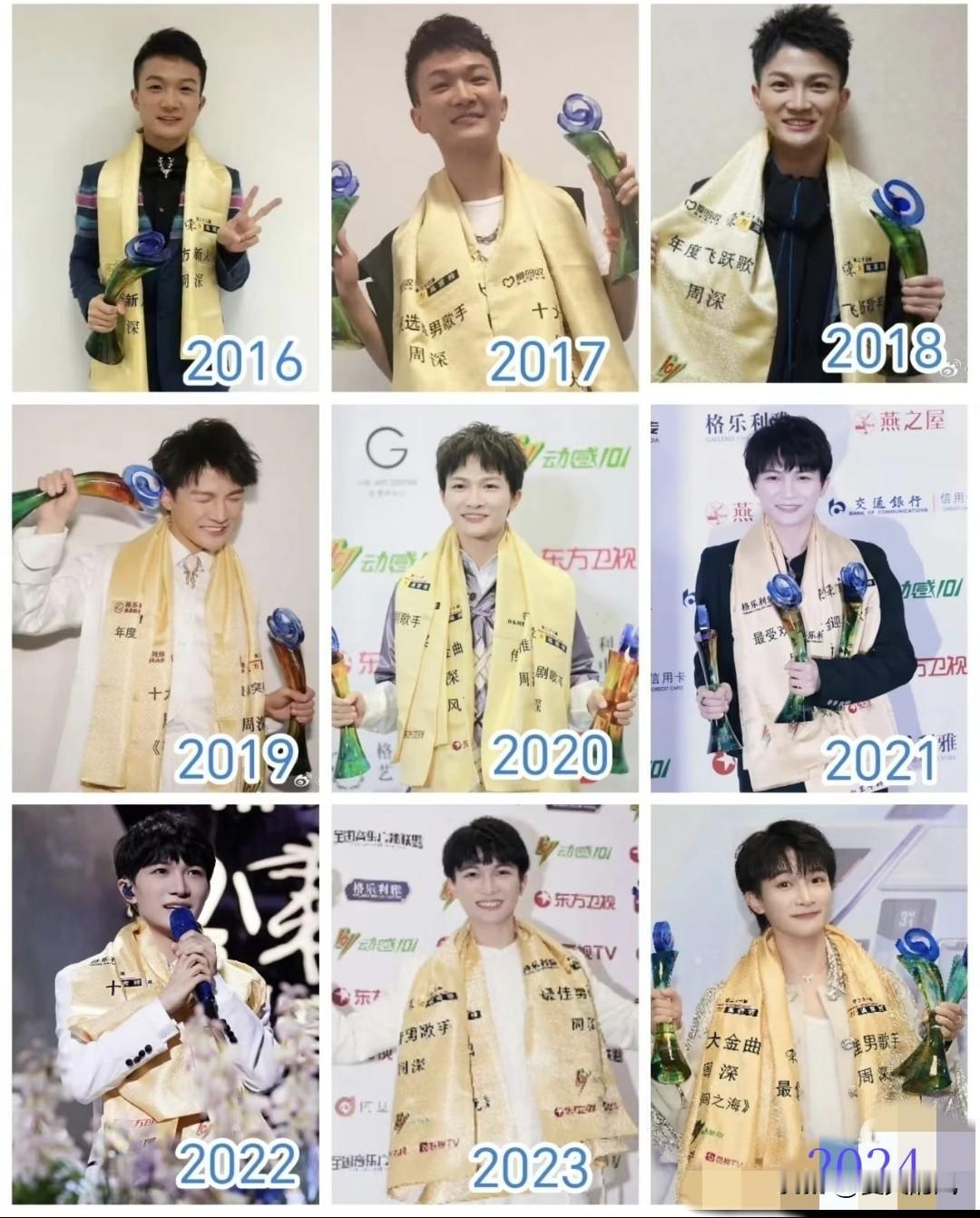 周深真的不一样了，
看他早年照片和现在对比，
简直像换了个人！

从眼神闪躲到眼