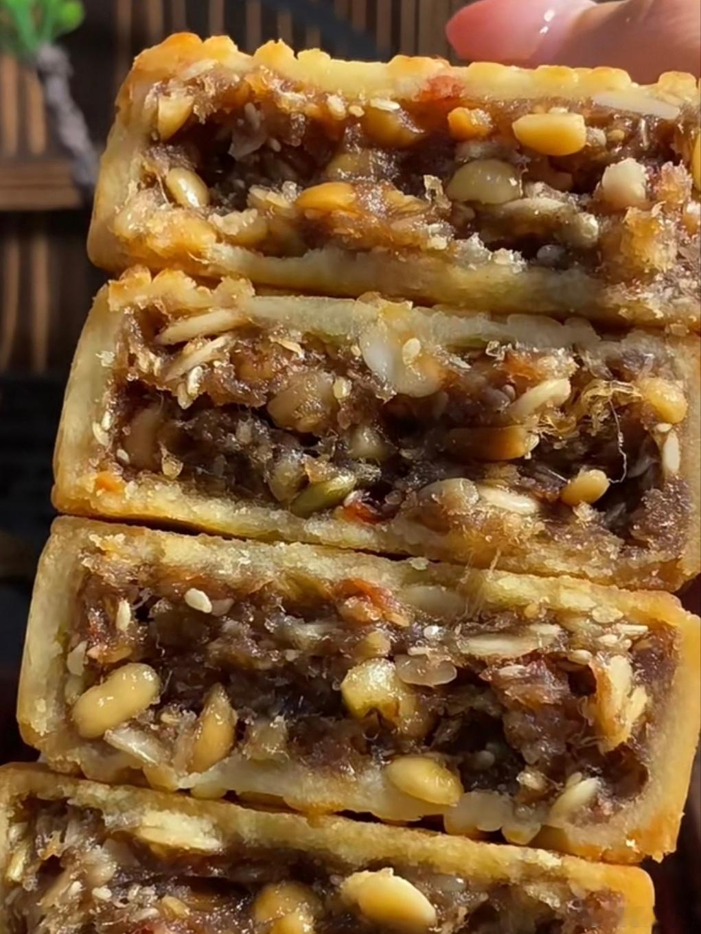 小时候的味道！这种月饼你们吃够了吗？ ​​​
