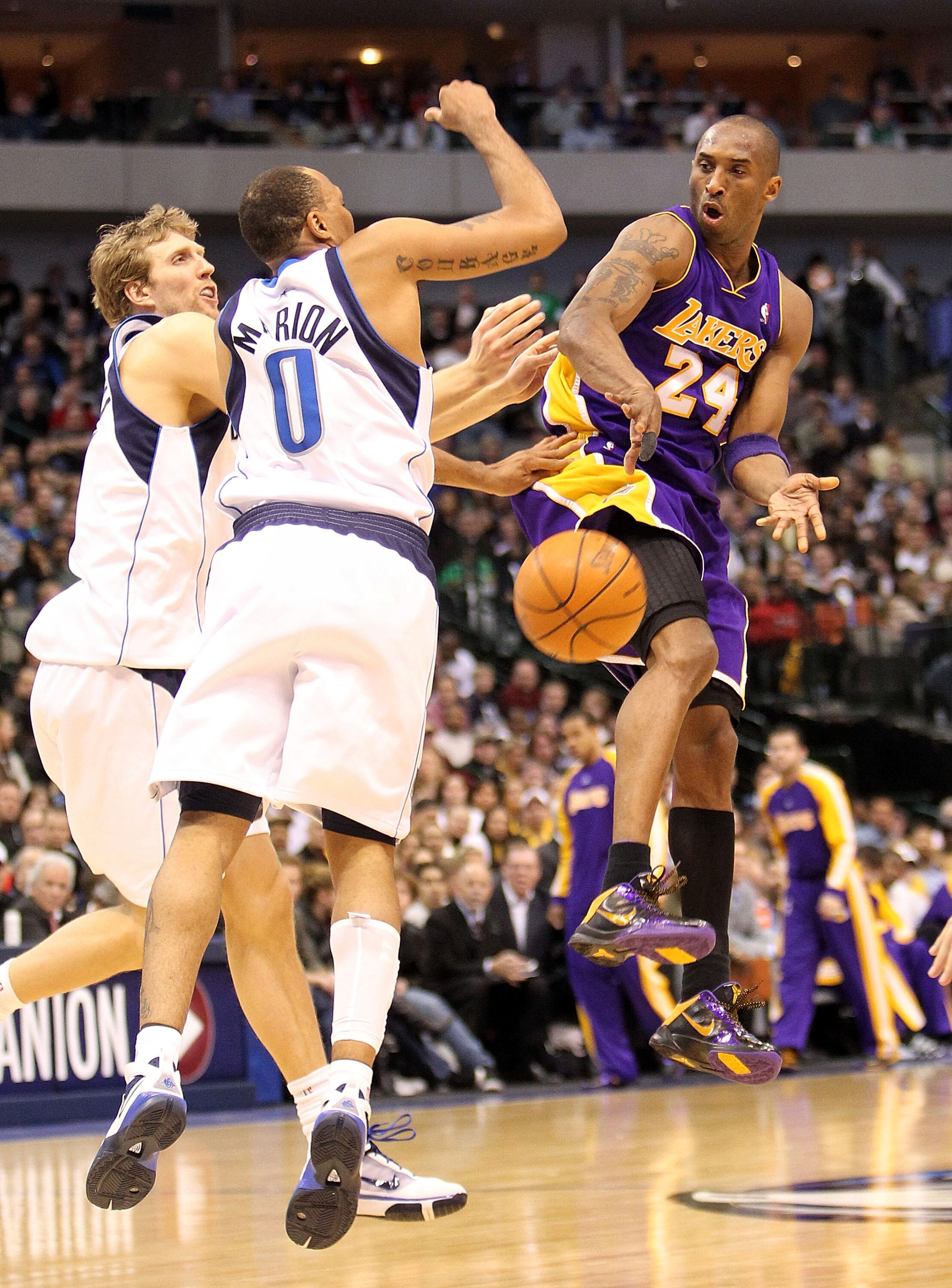 Kobe Bryant & Dirk Nowitzki & Shawn Mari