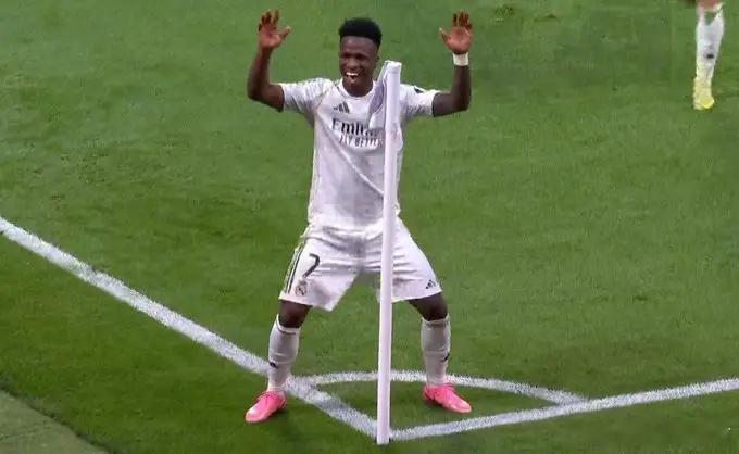 超越内马尔，维尼修斯是欧冠历史淘汰赛进球最多的巴西球员昨夜欧冠淘汰赛附加赛次回合