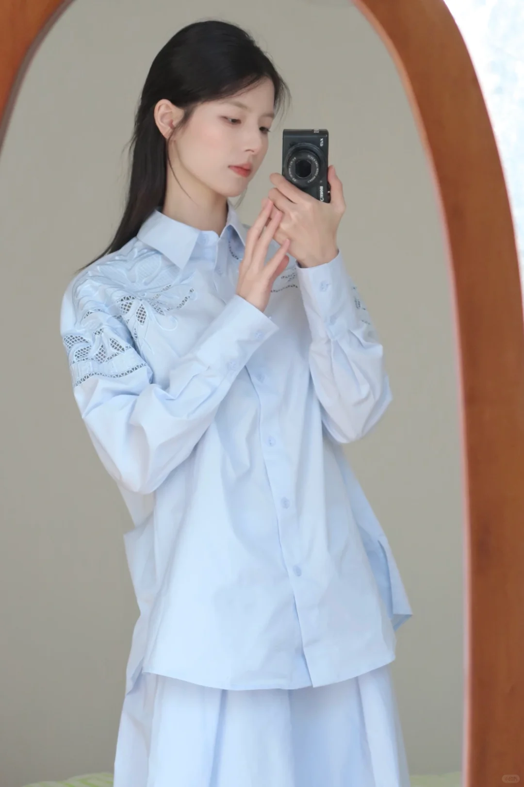 朋友说蓝色很适合我
