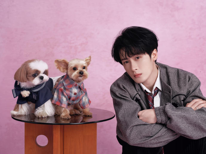 檀健次的初五祝福 檀健次祝新年马呢多多多檀健次祝新年马呢多多多，檀健次的初五祝福