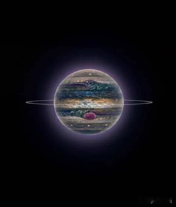 美国航天局发布了詹姆斯·韦伯太空望远镜拍摄的最新木星图像
