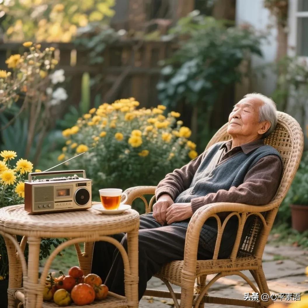 南怀瑾先生说：
"人老了，不在于运动，
不在于喝水，不用戒烟戒酒，
请牢记4句话