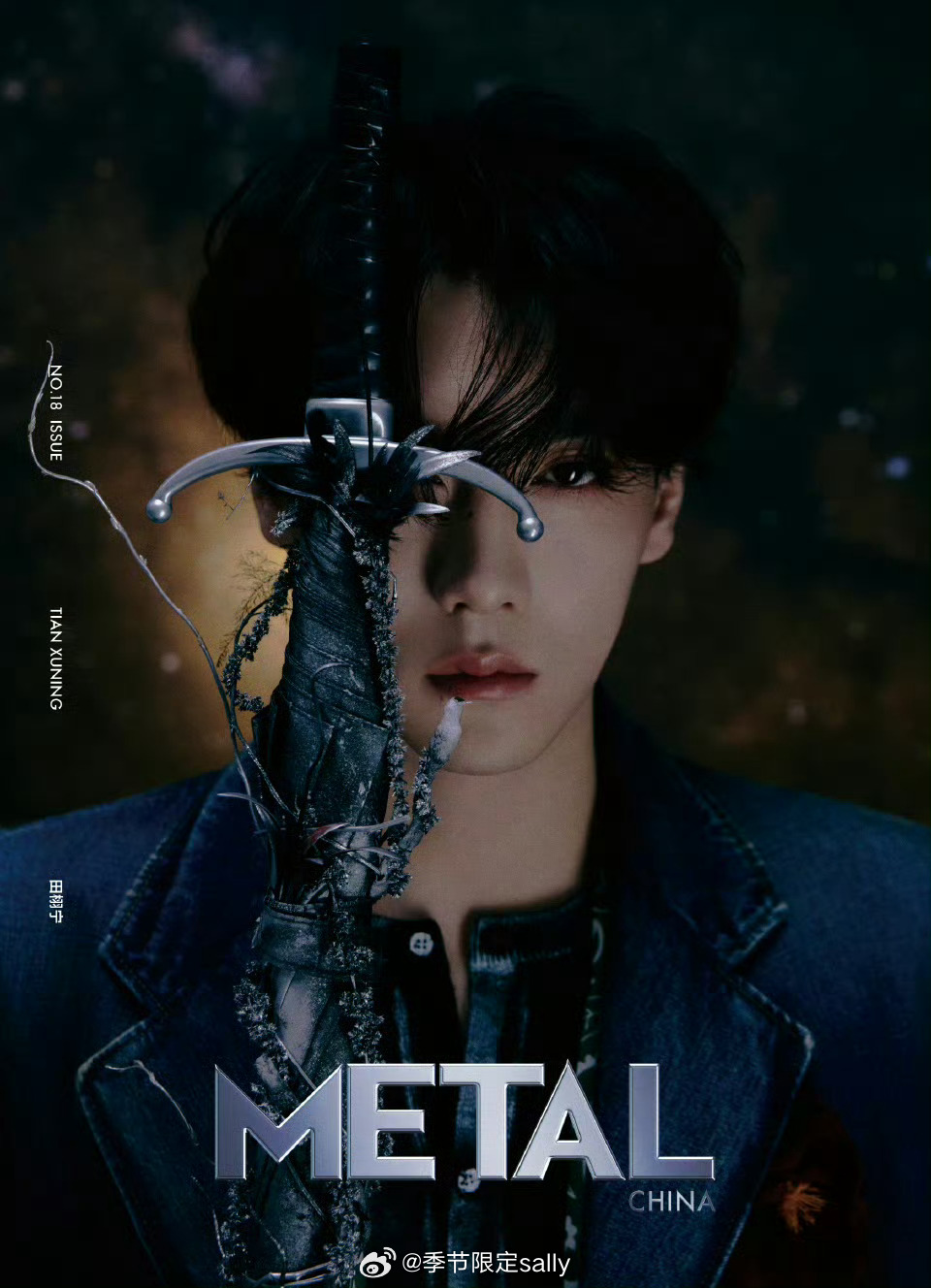 田栩宁metal杂志封面及内页大片[yeah] 田栩宁蕾黛玉上线 ​​​