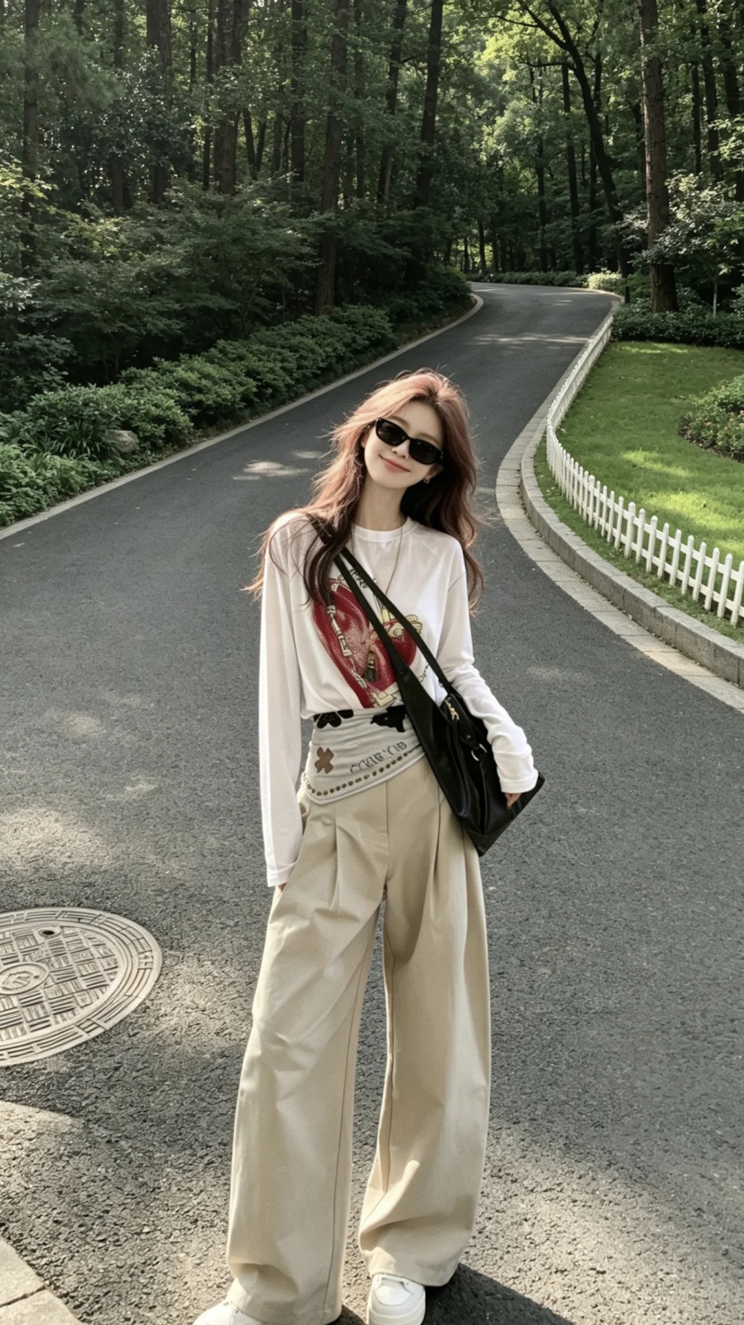 就喜欢这种干净的穿搭～