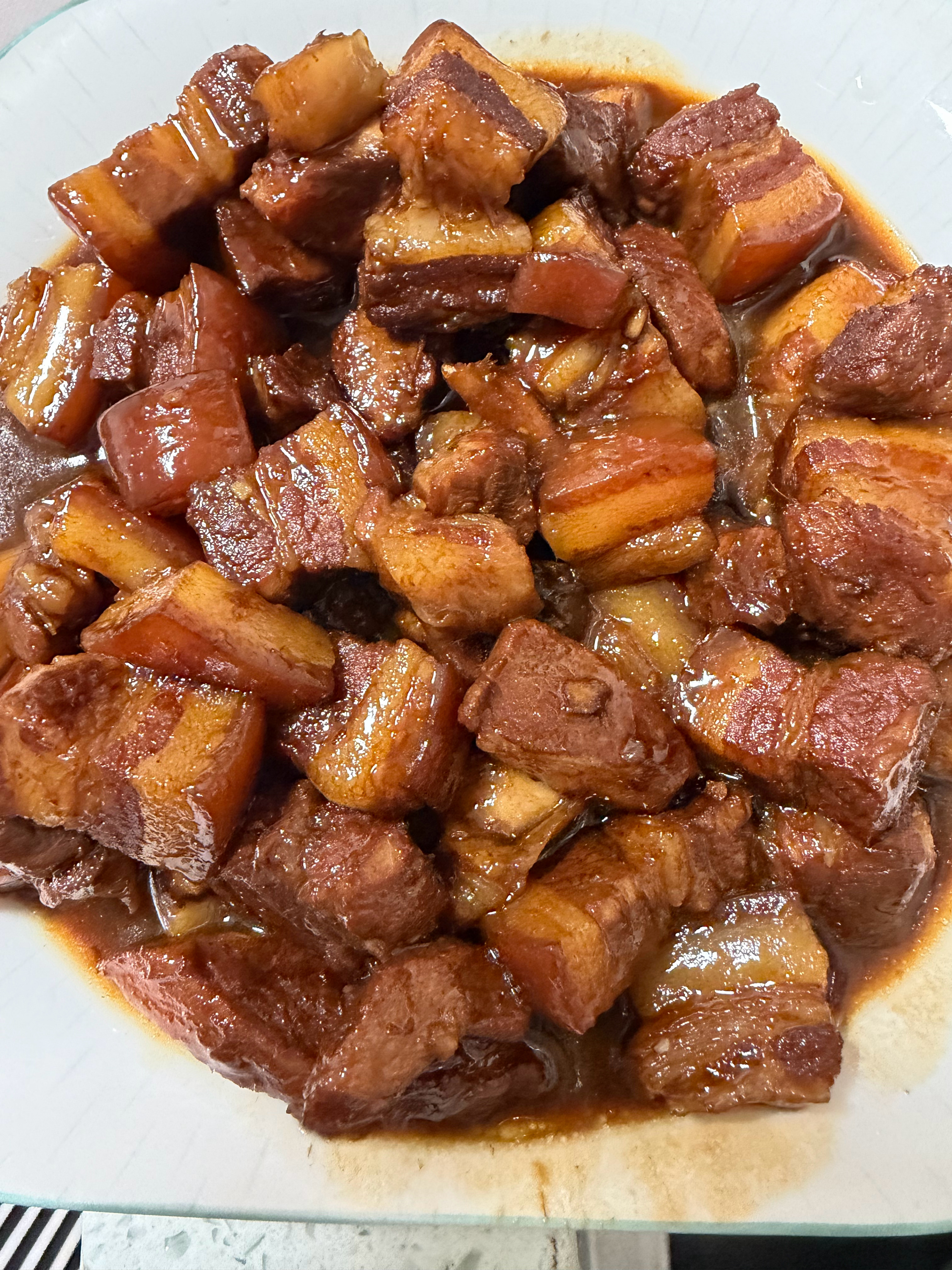 超级下饭的一盘红烧肉，也算是贴秋膘了！