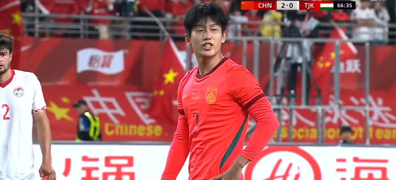 6月9日，中国U23男足 3:0 塔吉克斯坦U23，太惊喜！
 完成双杀对手，6