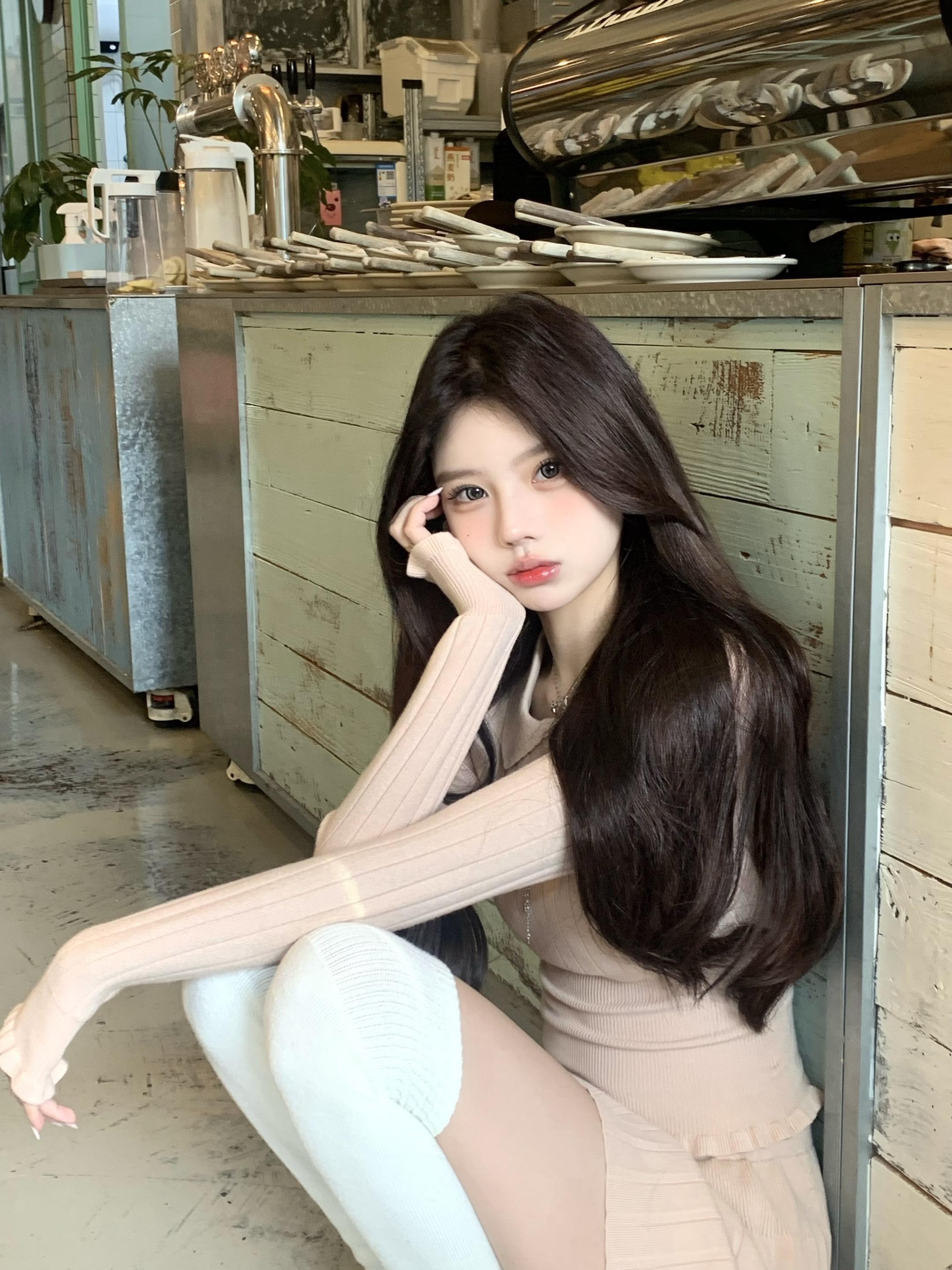 我就这样呆呆的。