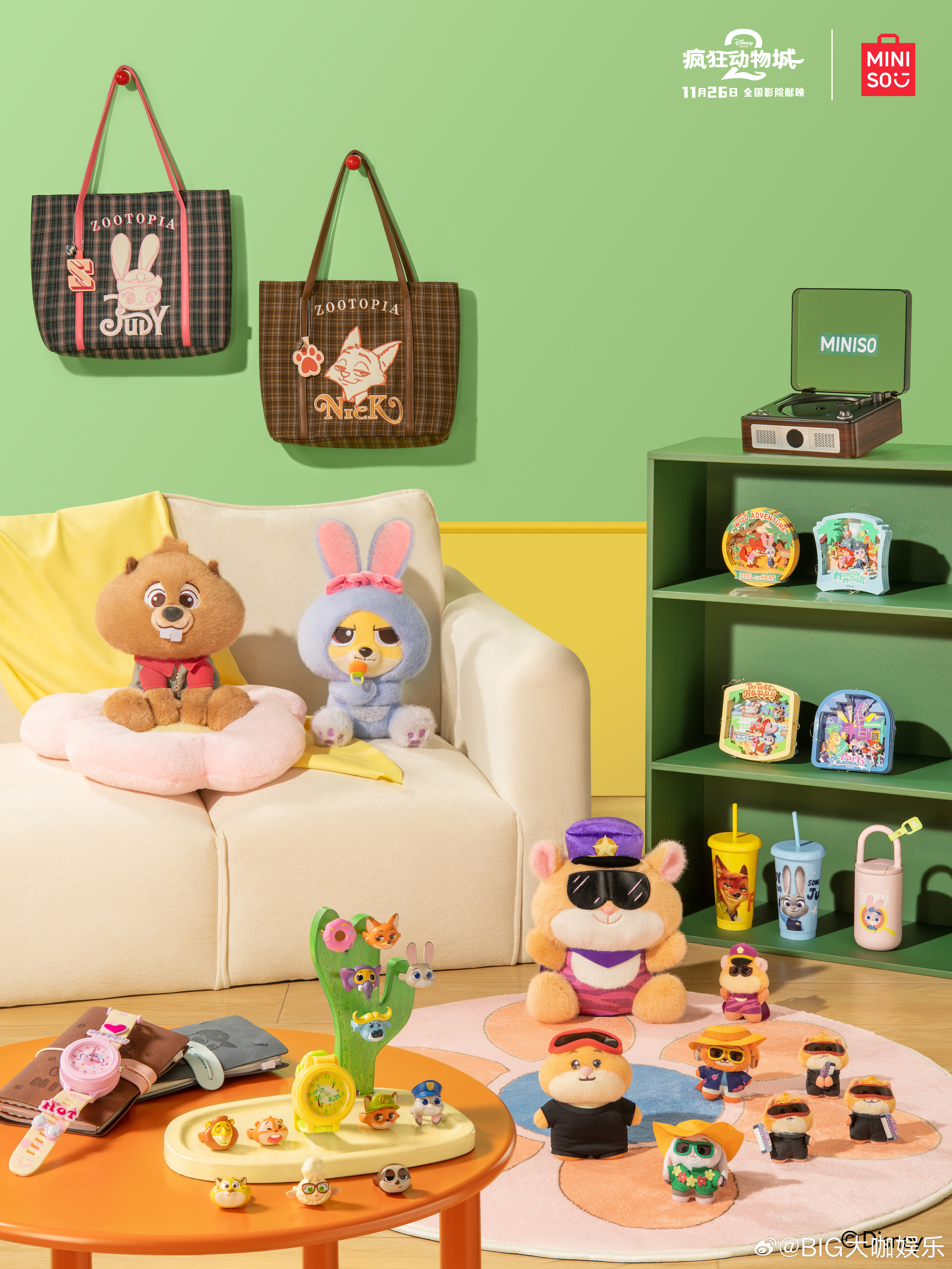 起猛了在杭州看到疯狂动物城了杭州爆改疯狂动物城痛城 疯狂动物城 2 联名太会了！