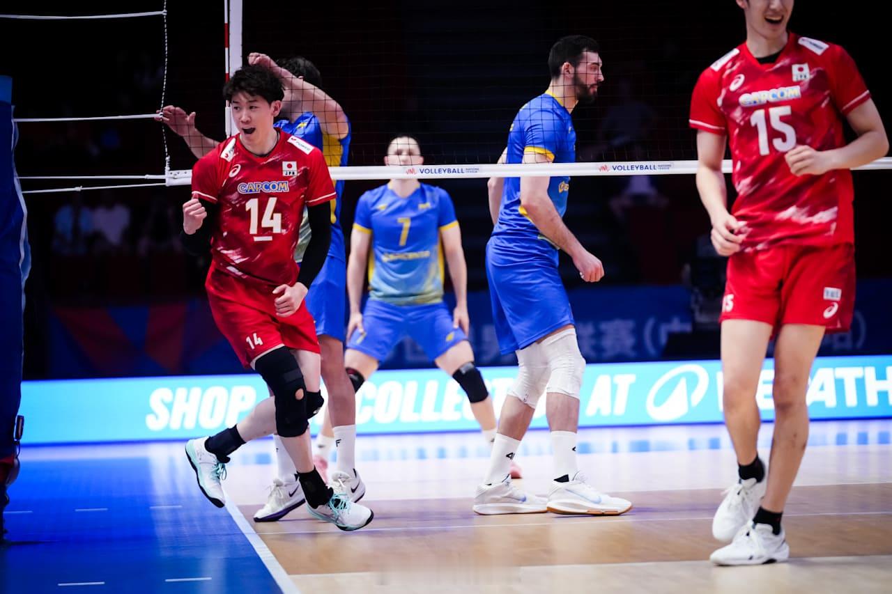 【2026世界男排联赛 临沂站：日本男排3-0乌克兰男排】北京时间10日晚上，分