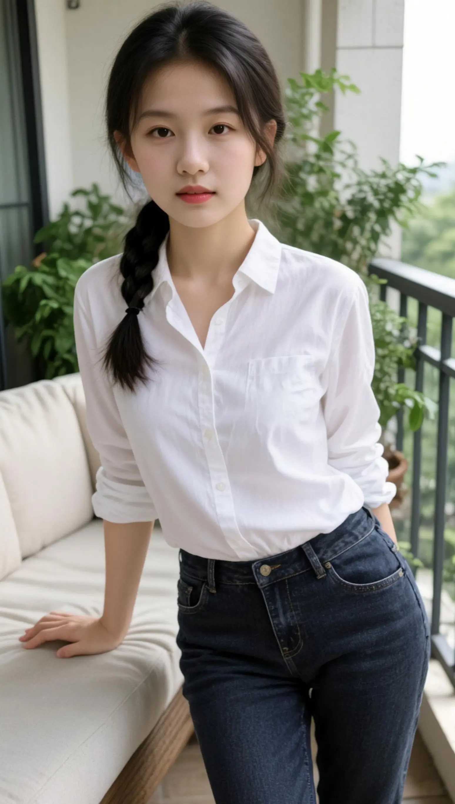 AI阳台清新照 随变ai随便玩