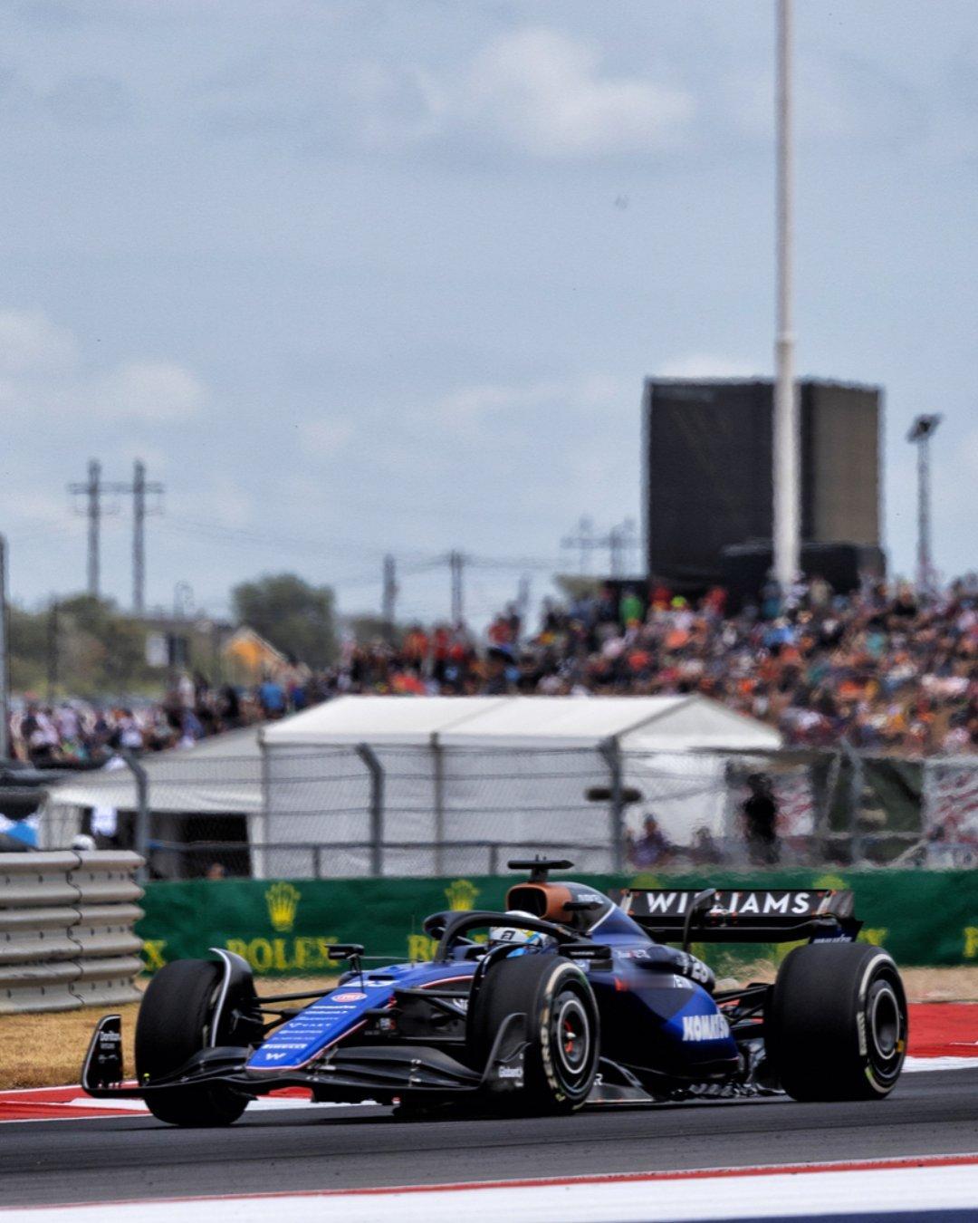 威廉姆斯修改了阿尔本赛车悬挂设定、更换了不同版本的尾翼，他将在冲刺赛从维修区起步