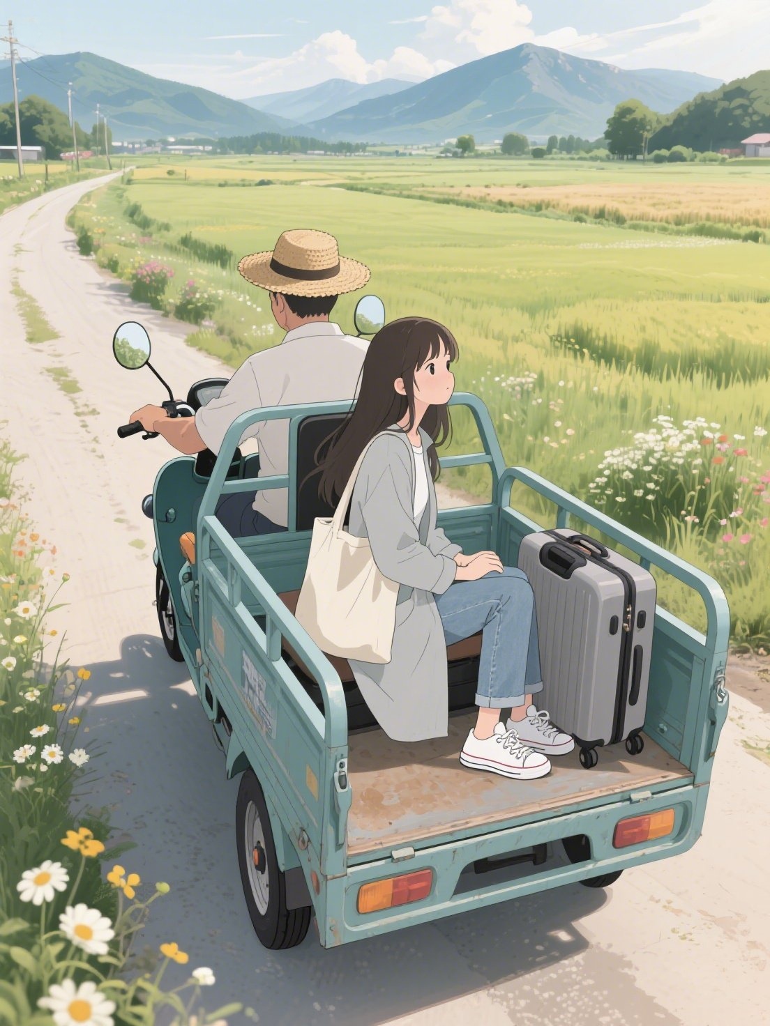 回家的路。 ​​​