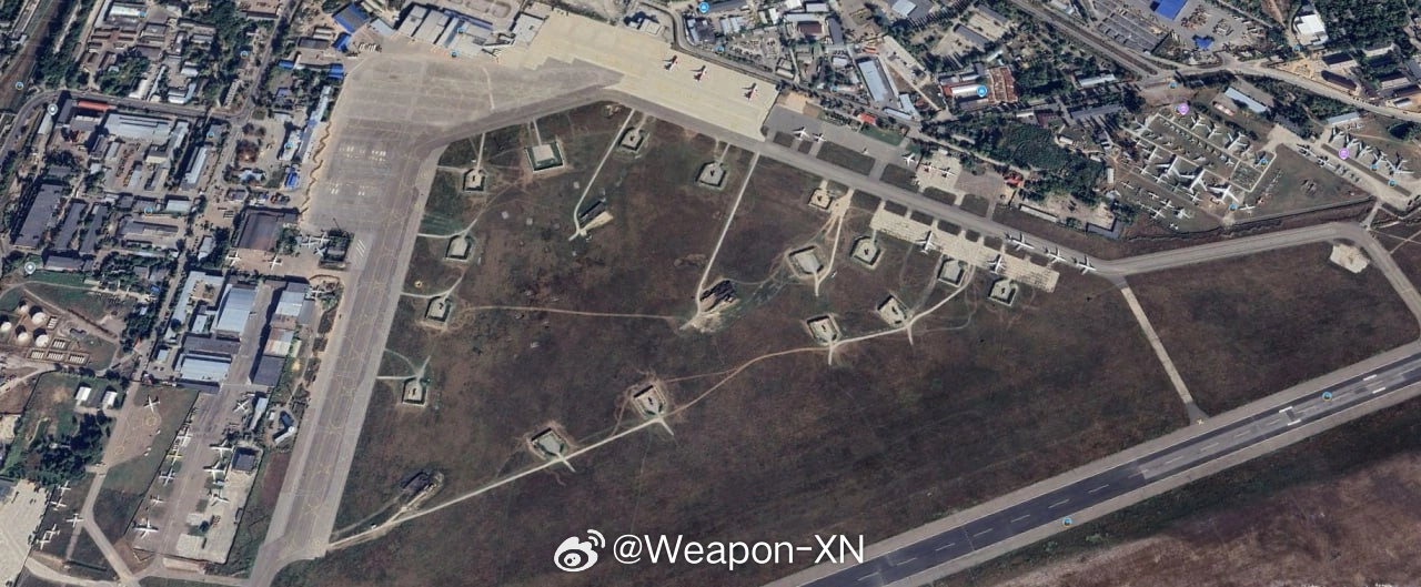#兵器影像[超话]##俄乌局势新进展# 乌军基辅朱利安尼机场MIM-104爱国者