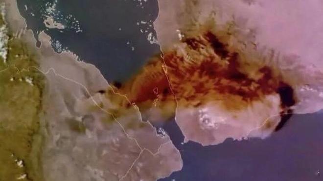 埃塞俄比亚一火山喷发，客机如何规避火山灰？11月23日，位于埃塞俄比亚东北部的海