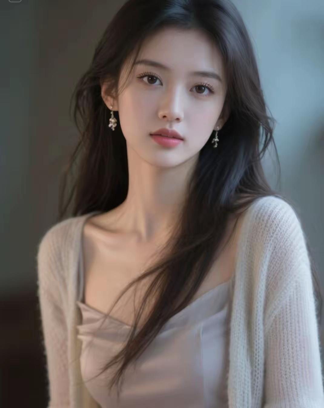 温柔甜美的少女，优雅气质扑面而来🌸✨