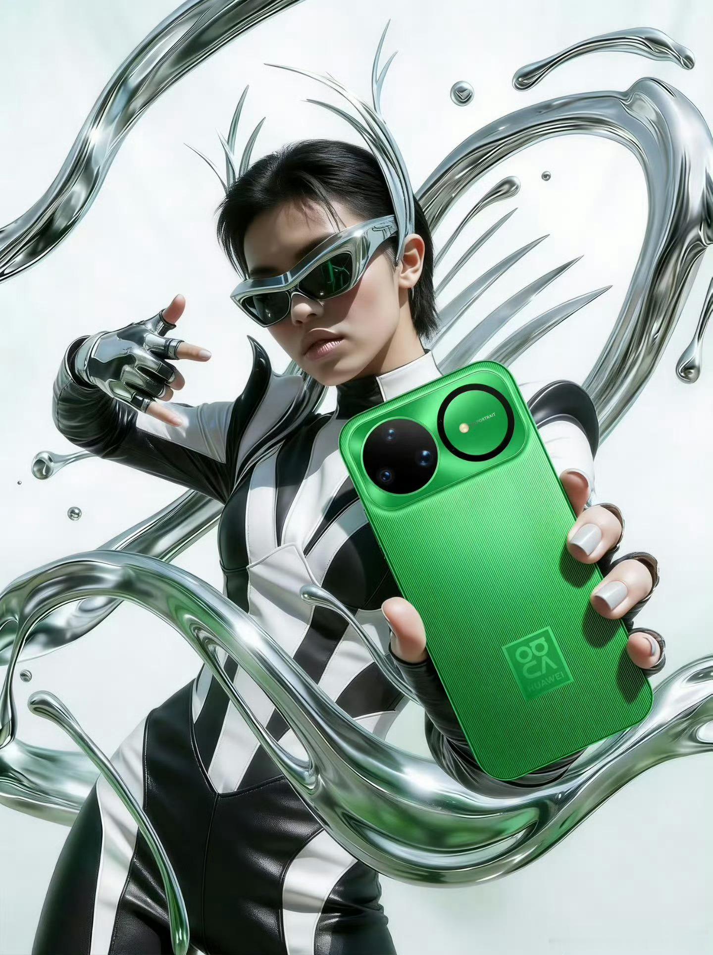 当华为nova15Ultra碰撞AI华为nova15 Ultra这个AI宣传图好