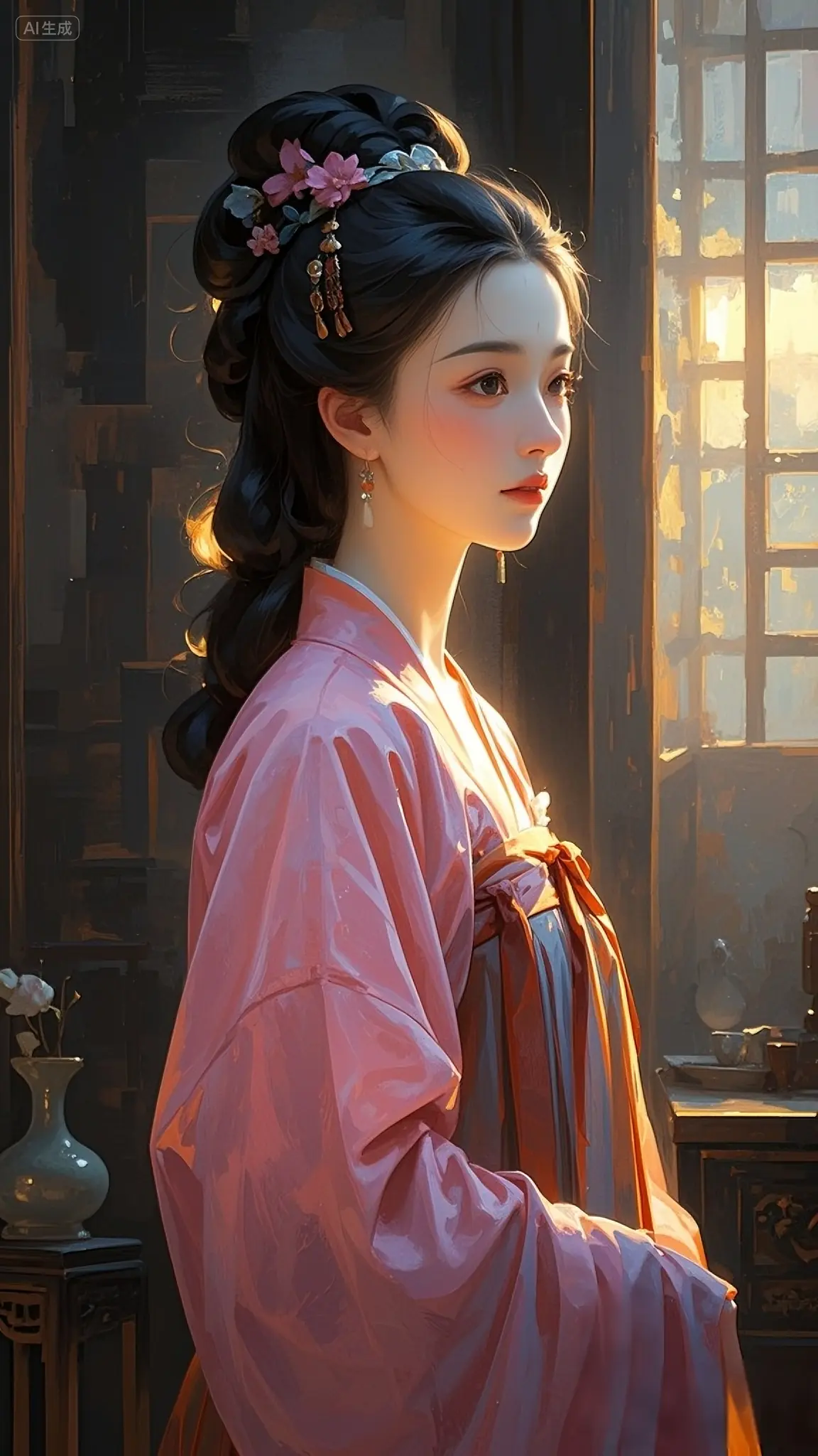 气质高级感 ai美女 古装美女 ai肖像