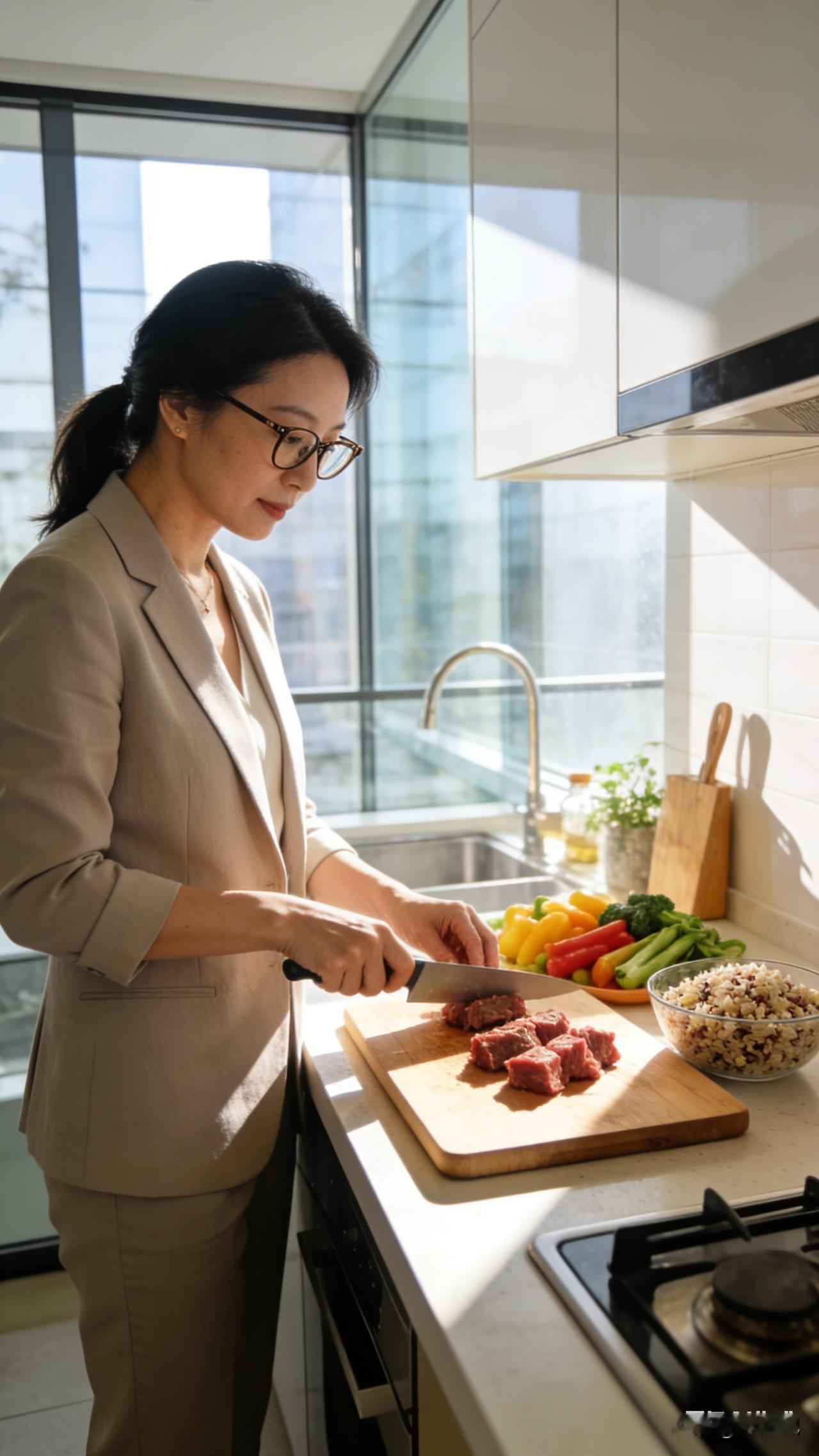 [微风][彩虹]生病后才懂“身上有肉”的香！50岁阿姨亲测：微胖不是胖，是中年人