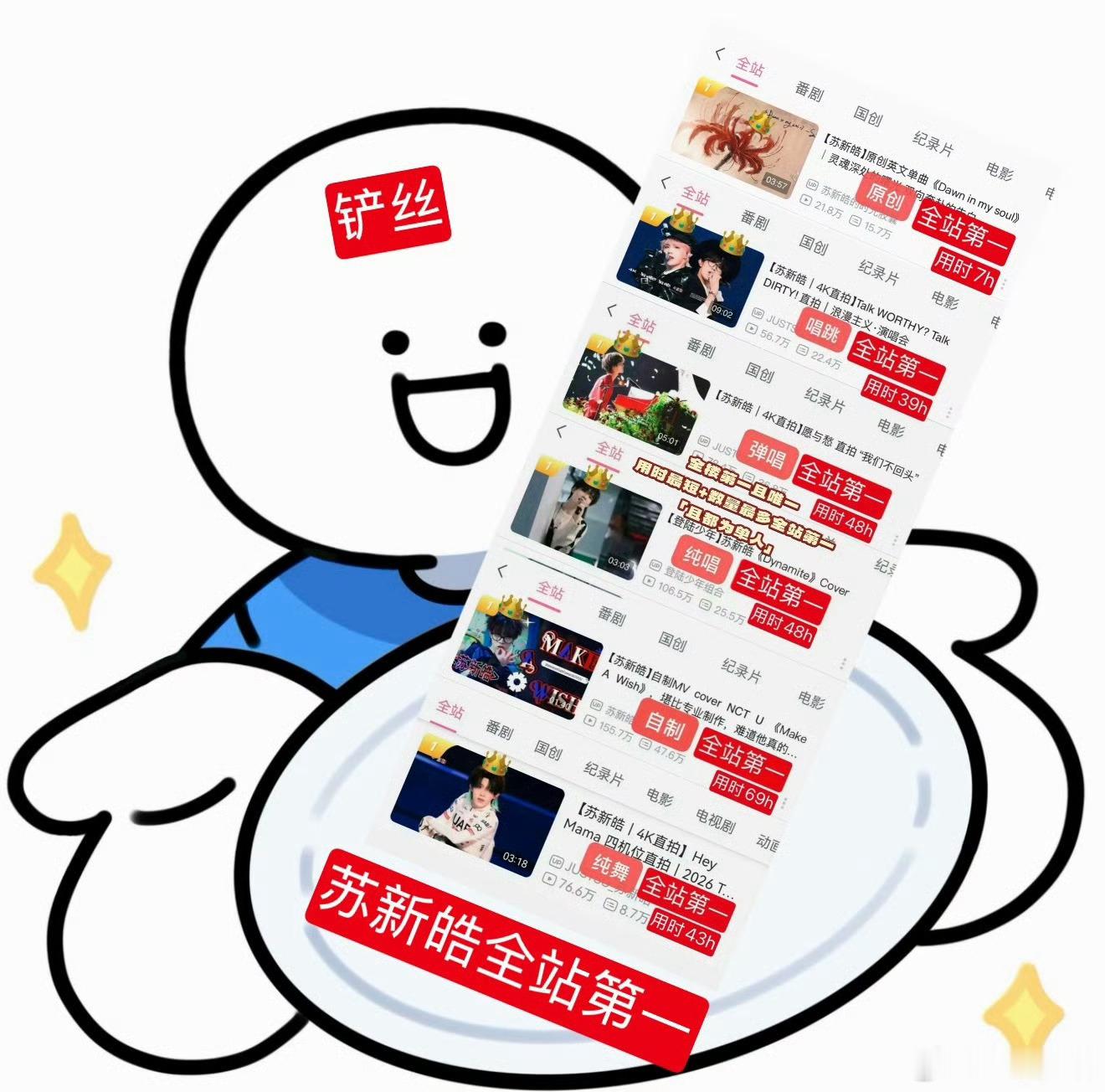 歌手 苏新皓 是原创嗓音实力都极佳的，是期待苏新皓 单人外务 的苏新皓粉丝，是一