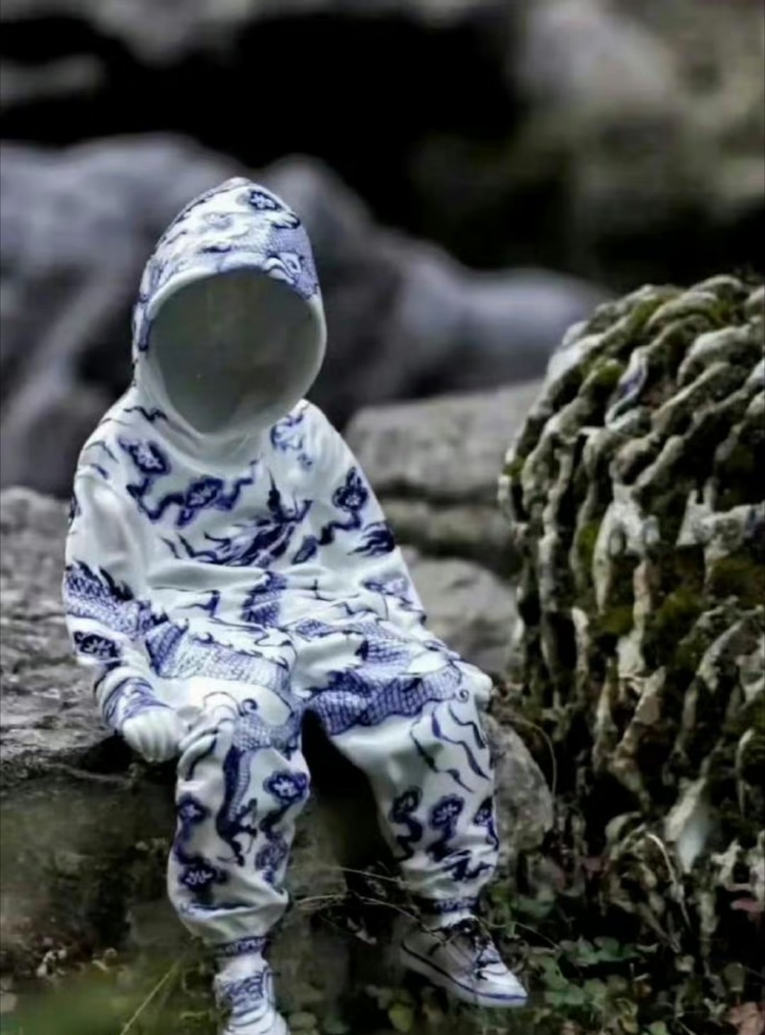 景德镇的瓷器真的很厉害，衣服的褶子都能烧出来。 ​​​
