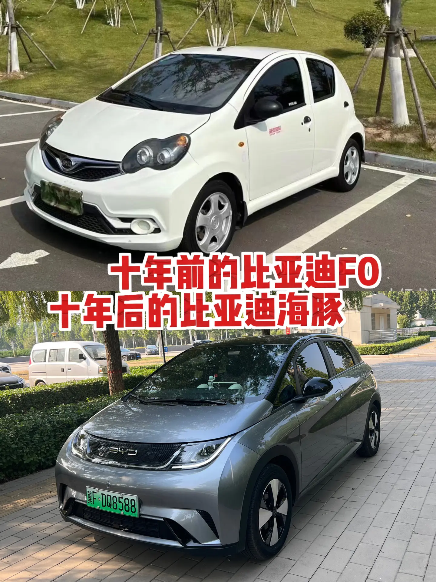 都说现在的比亚迪海豚，是十年前的比亚迪F0的升级版，像吗？比亚迪海豚落地价