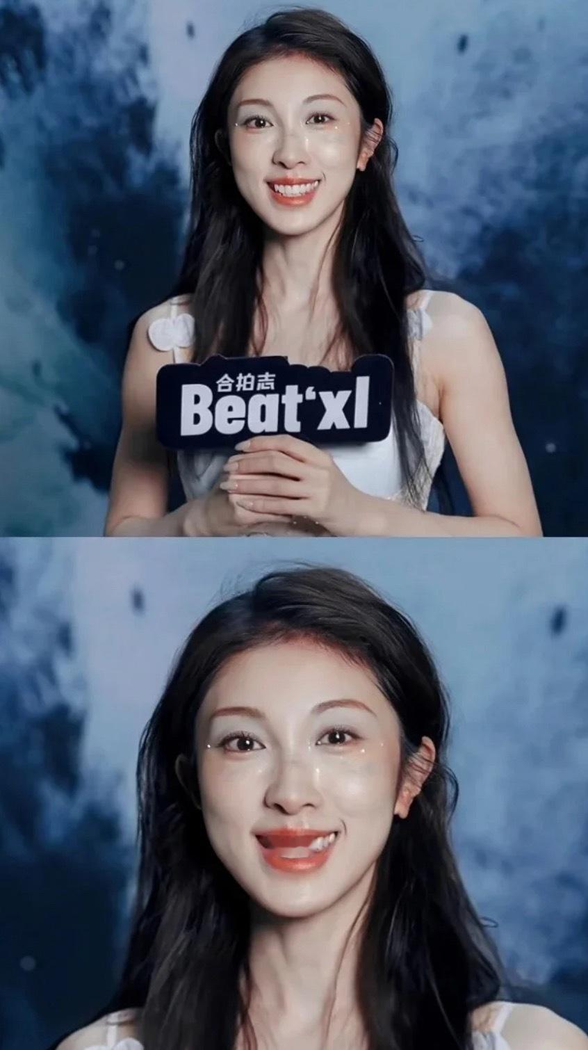 不是，有这么不上镜吗本人绝对超美的！！小小的脸精致的五官，还有这茂盛的头发真的美