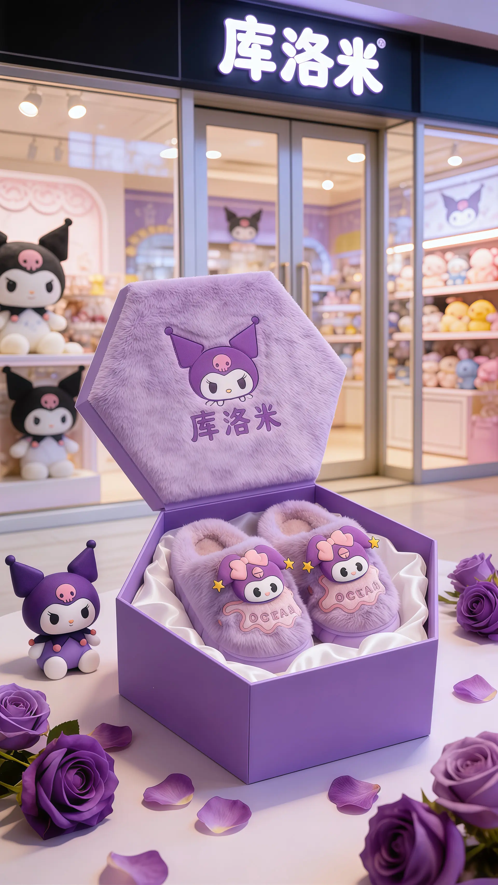 儿童拖鞋 库洛米 库洛米拖鞋 小棉袄暖心礼物 童鞋