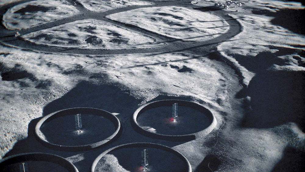 在这一轮建立永久月球基地的探月热潮中，美国计划在2030年前将一台核反应堆送上月