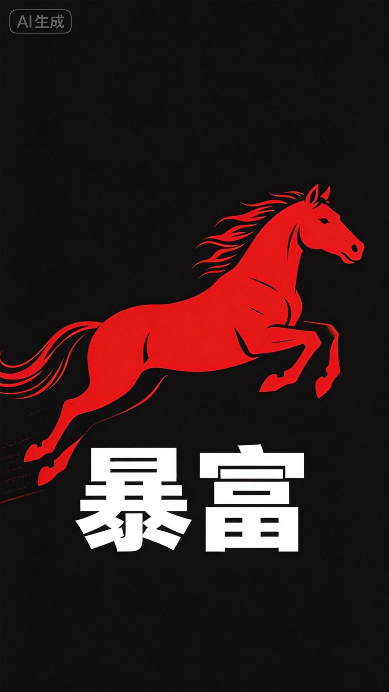 赤马迎春，鸿运当头！
2026，丙午火马，主打一个“旺”！
霉运退散，小人靠边，