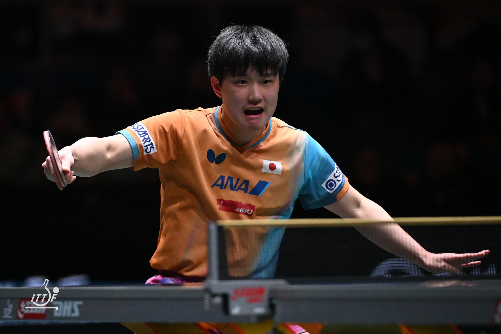 张本智和张本智和2025成都混团世界杯 Day7 第二阶段循环赛 日本vs法国 