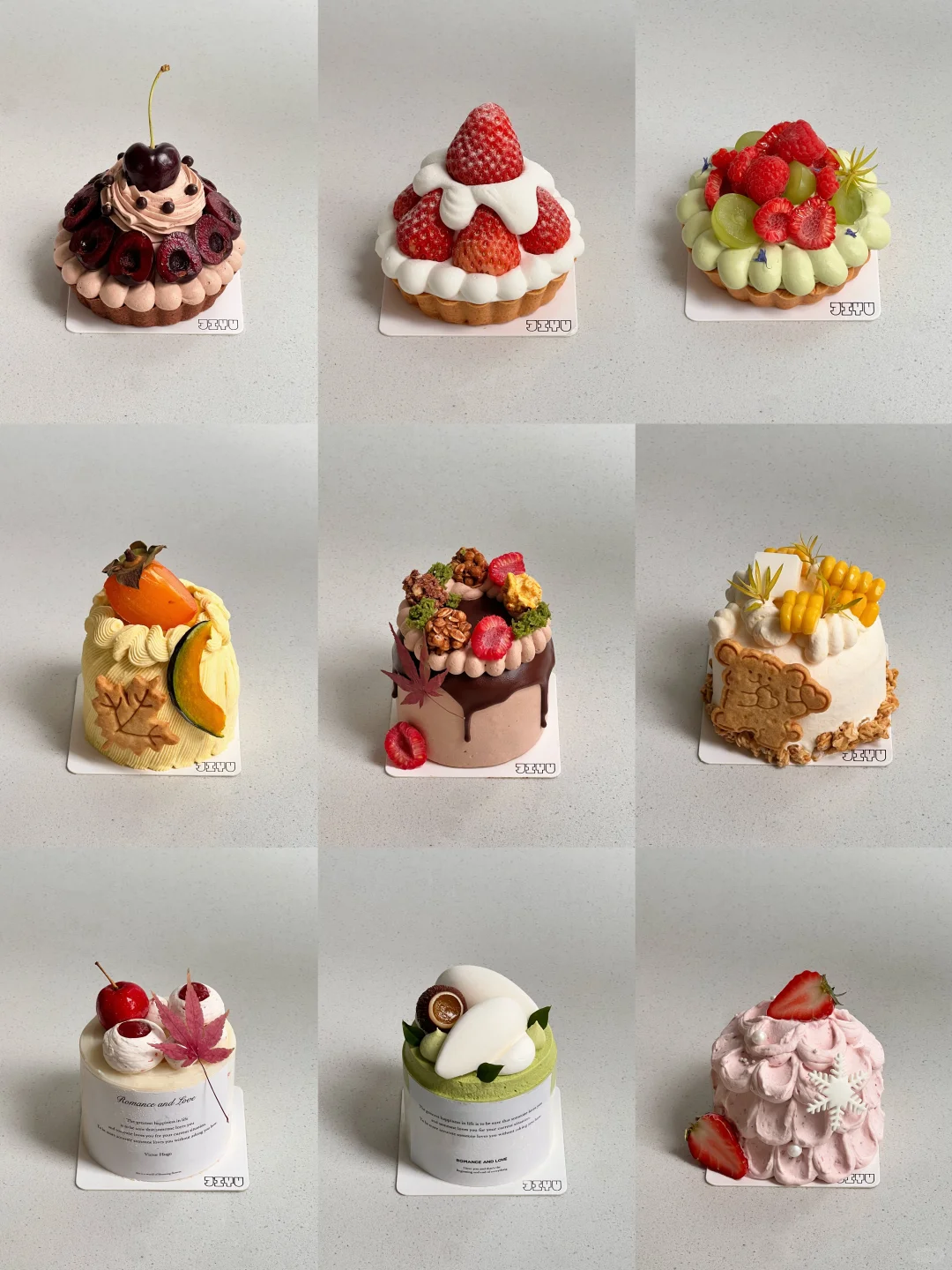 成都几鱼蛋糕日常｜适合一年四季口味小奶糕3寸 每一个口味 每一个搭配 ...