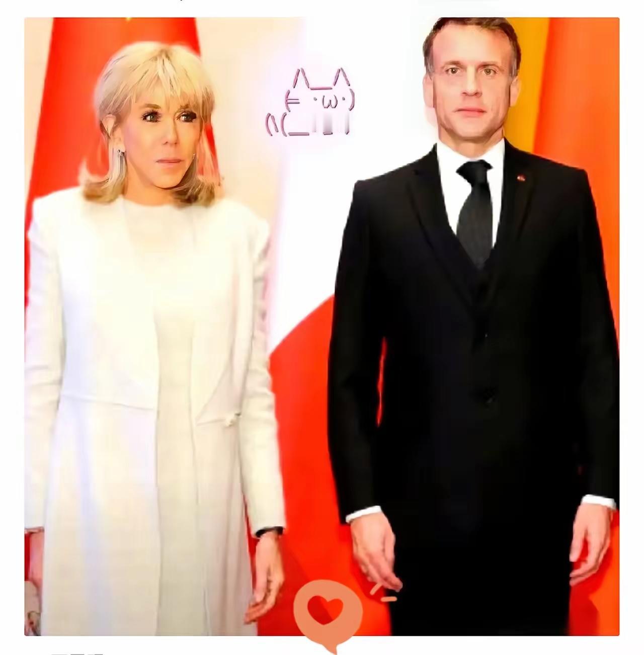 马克龙估计都要又气又笑了。自己带着大代表团来中国谈几百亿的合作大单，忙得脚不沾地