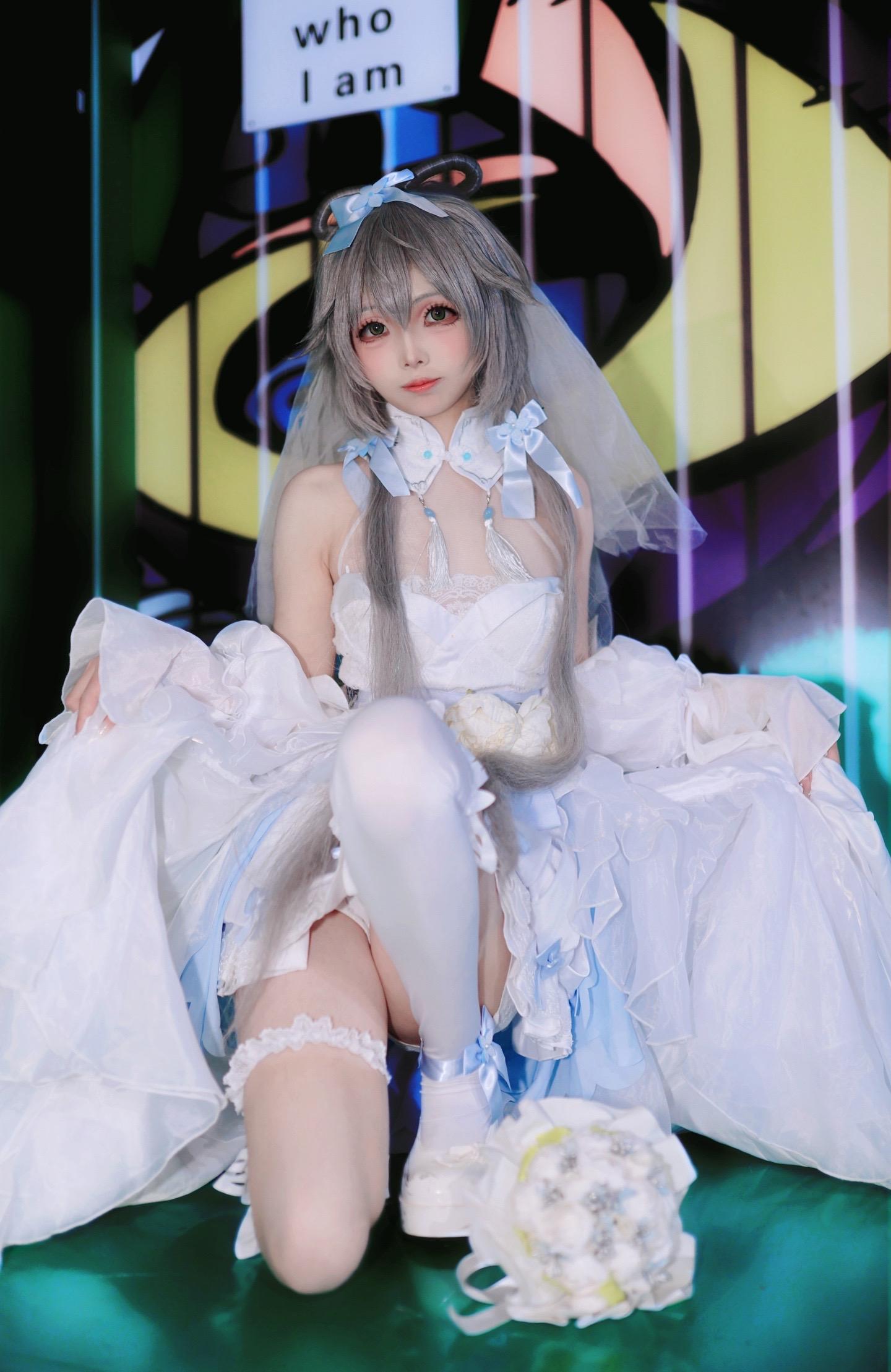 婚纱穿好了，你人呢？
什么？神里绫华穿着我的花嫁把你拐跑了？
🧚‍♀️：眠