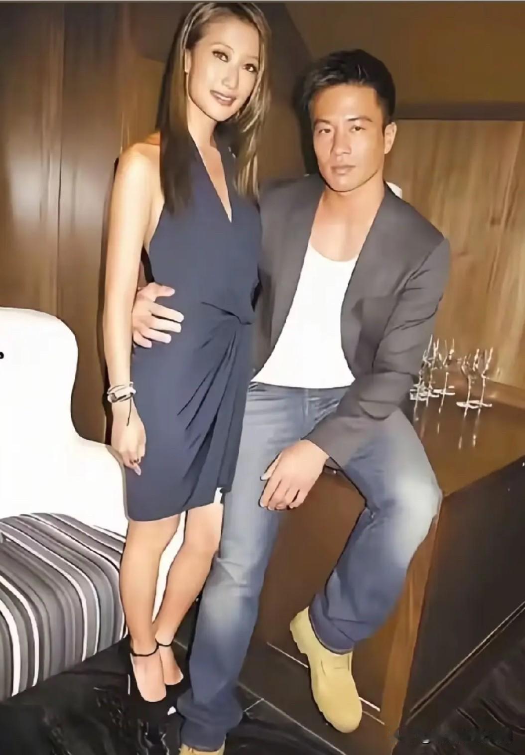 谢婷婷是谢贤女儿，演员、模特。安志杰是功夫动作演员，曾获香港金像奖最佳新人，两人