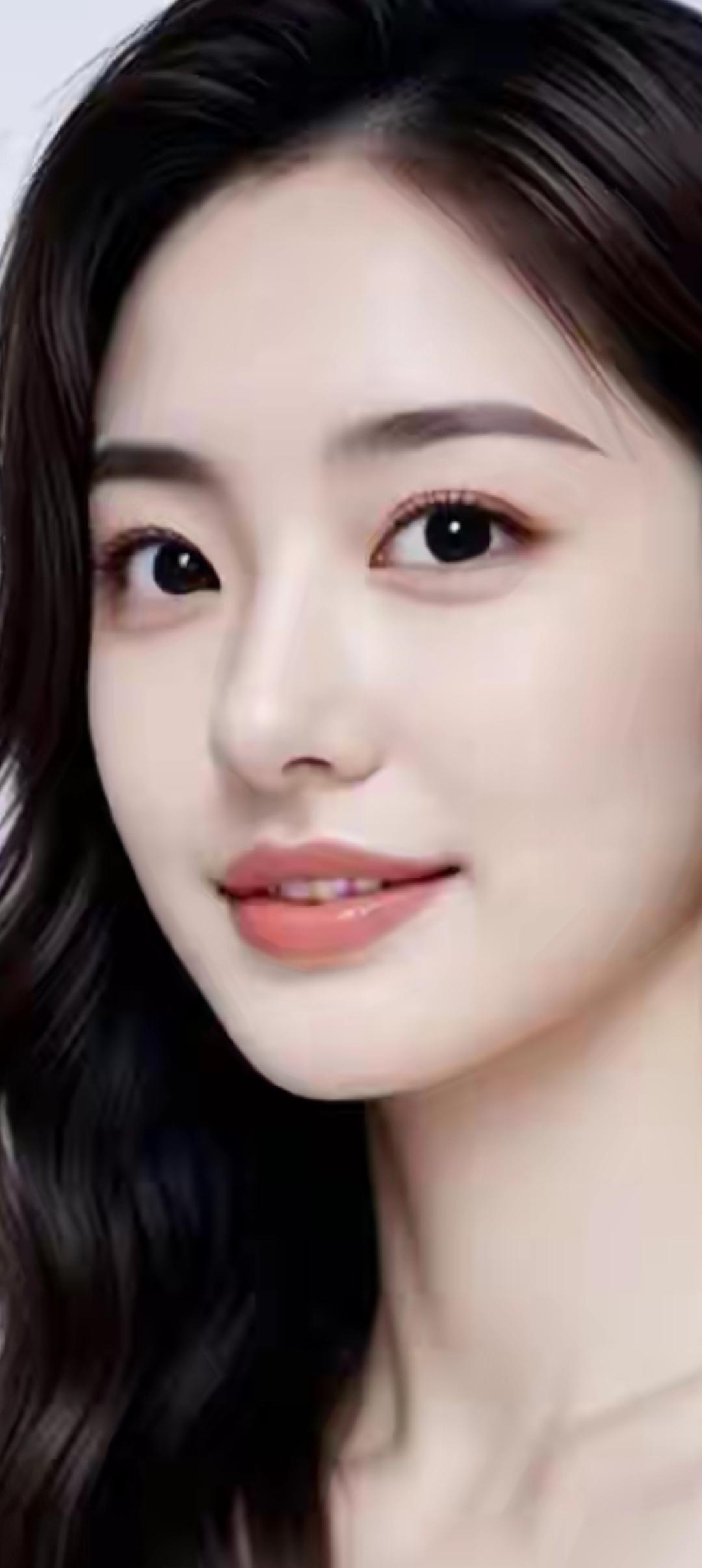 温柔甜美的微笑，散发着自然的光彩！