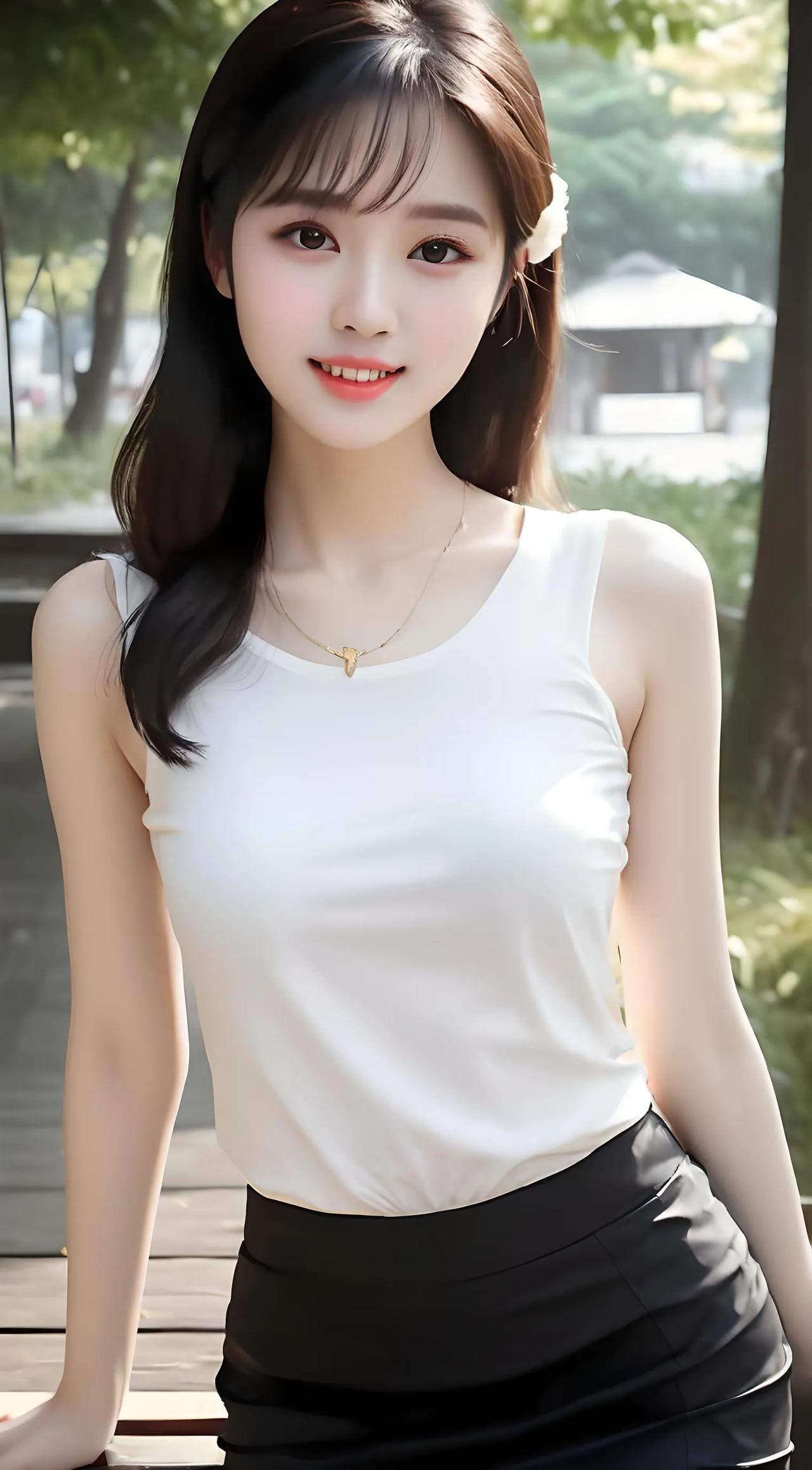 #你见过自然美的美女吗#这种