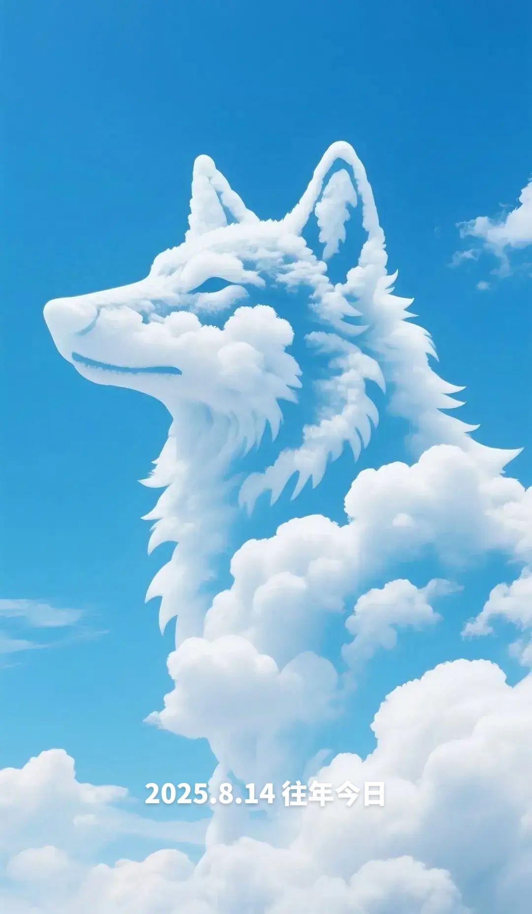 难得一见 蓝天白云晴空万里 你见过吗
