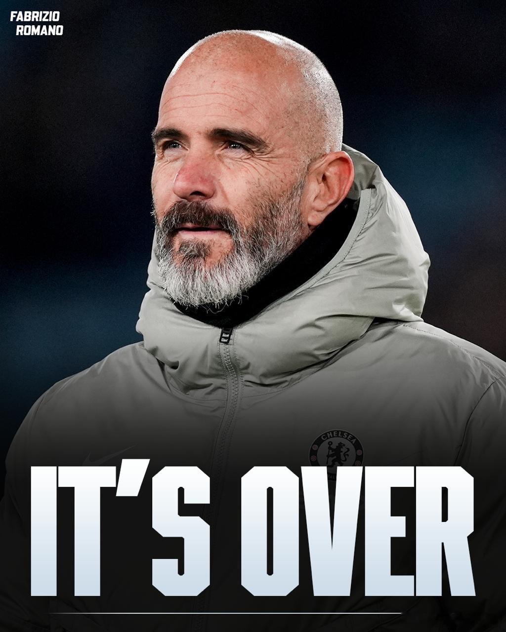 切尔西官宣马雷斯卡离任【俱乐部声明】切尔西足球俱乐部与主教练马雷斯卡即日起终止合