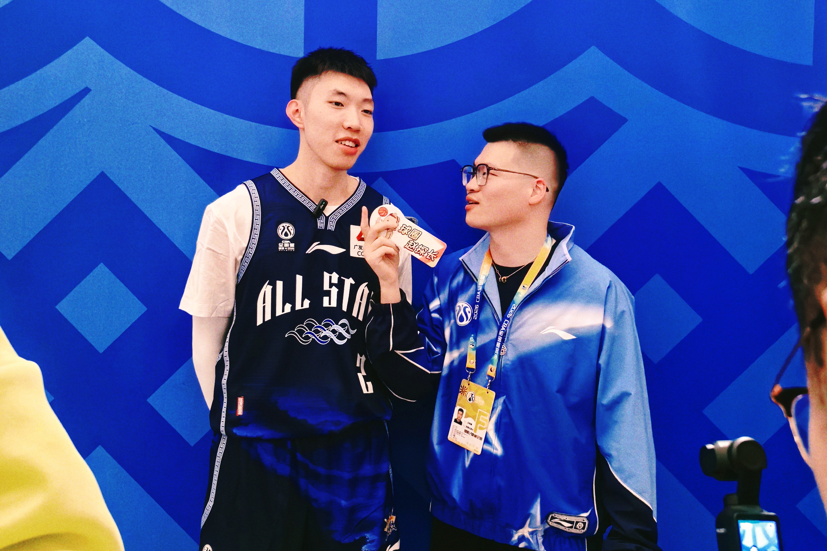 今天光顾着采访了，没咋更微博，最近会陆续发出，还是老地方看 2026cba全明星