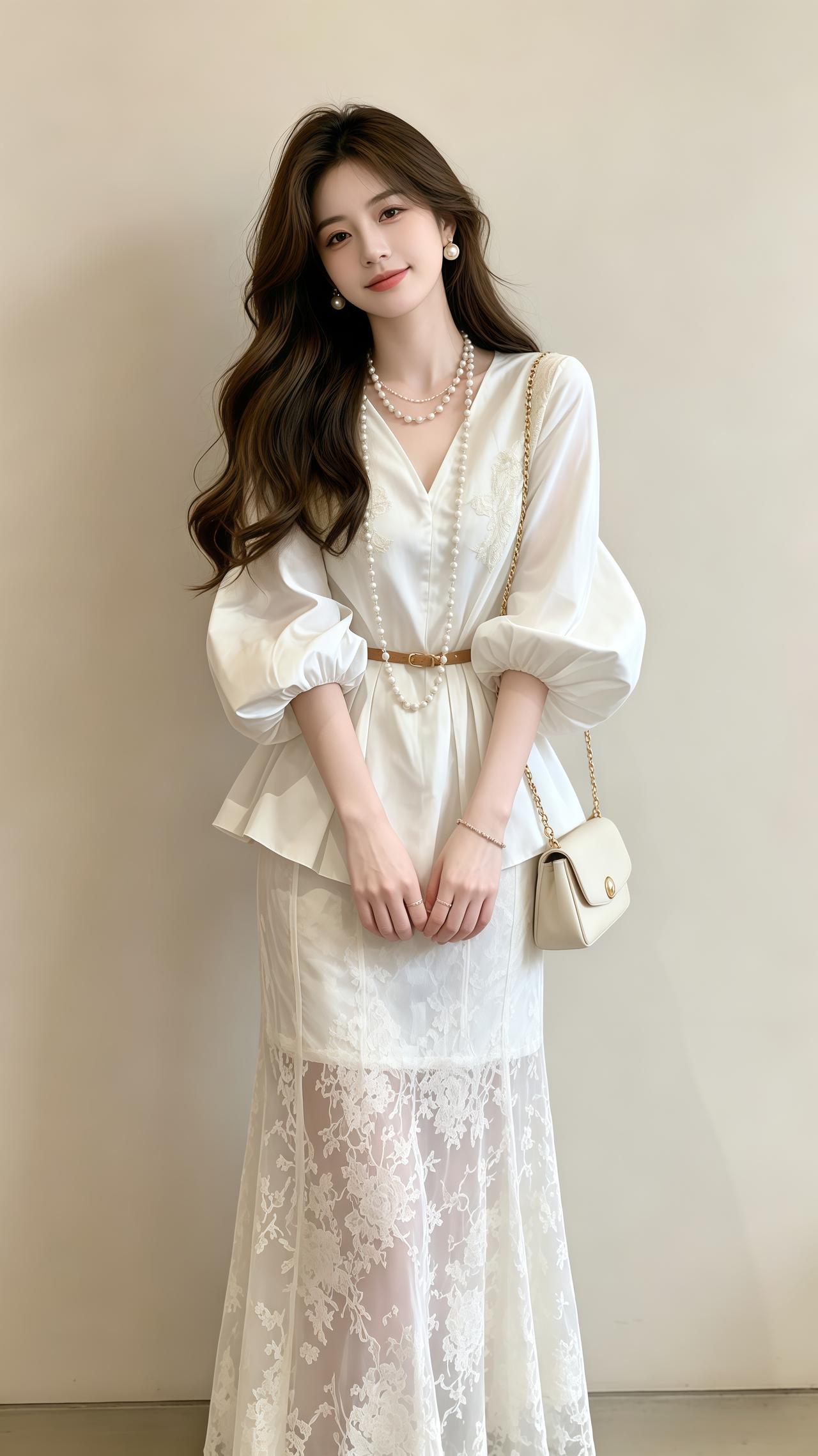 温柔穿搭拿捏大小姐范儿 穿搭高级感穿搭今天穿什么气质穿搭