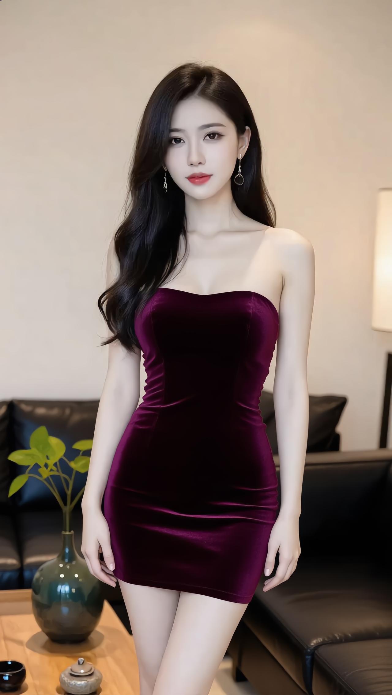 优雅红裙，尽显女性魅力