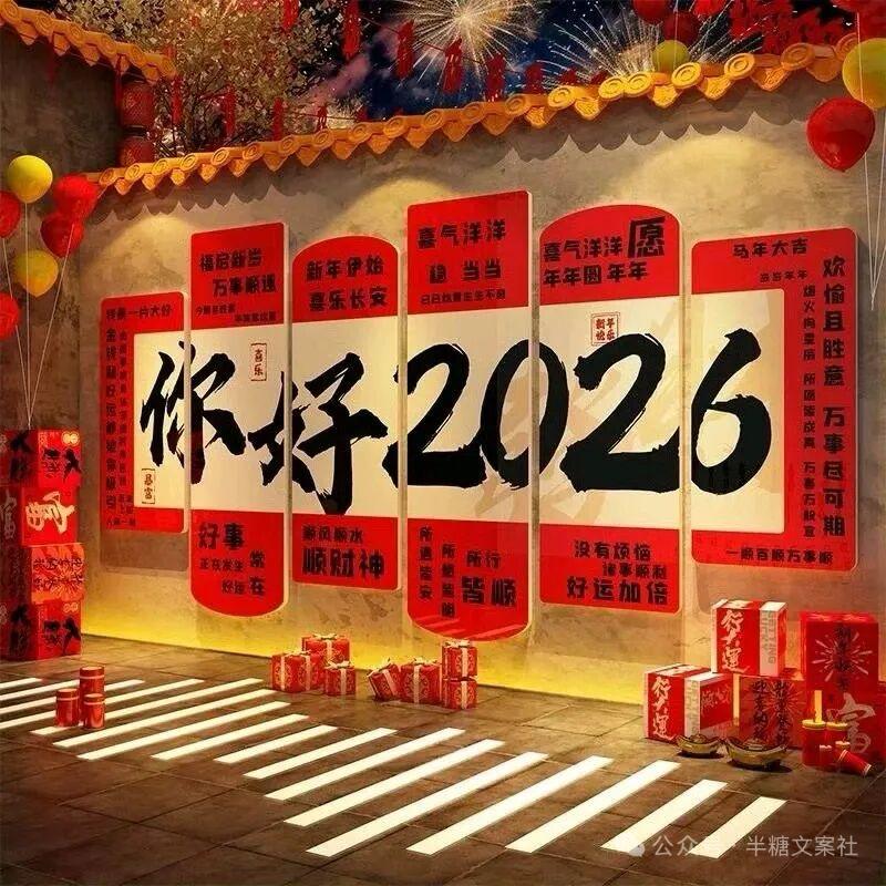 ♪ 12月31日的跨年，一定要发不一样的朋友圈（3）
❶  ღ🏮²⁰²⁶/₀₁