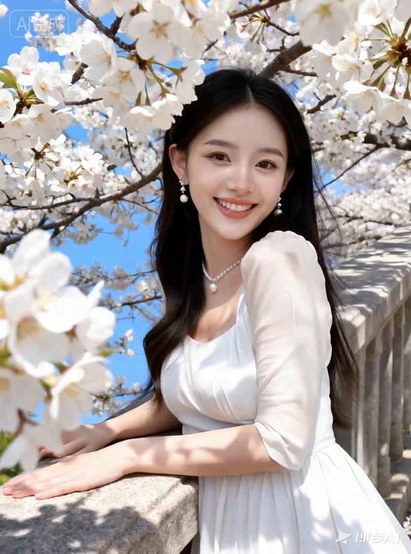 七绝●醉美樱花/新韵   

阳光透射镜头清，
馥郁芳香笑脸盈。
打卡观光拍相片