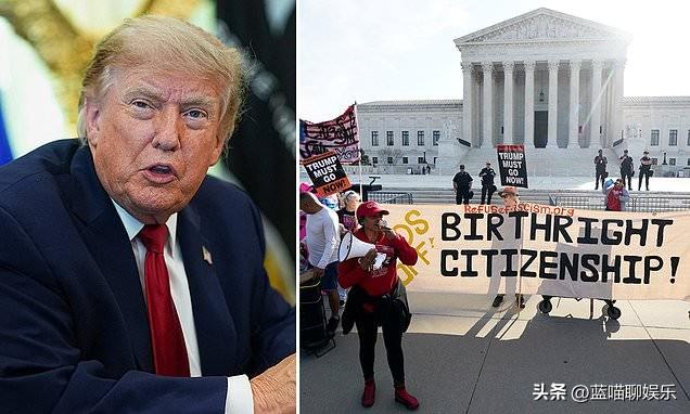 特朗普在“出生公民权”案‌中败诉。
美最高法院以6比3裁定，特朗普试图通过行政令