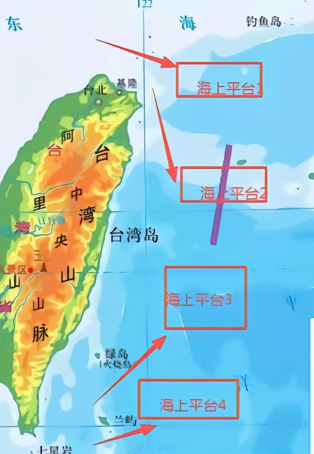👉🏾台海最新动态 👍台独“后路”被彻底堵死！台岛东部连建6座海上堡垒，祖国